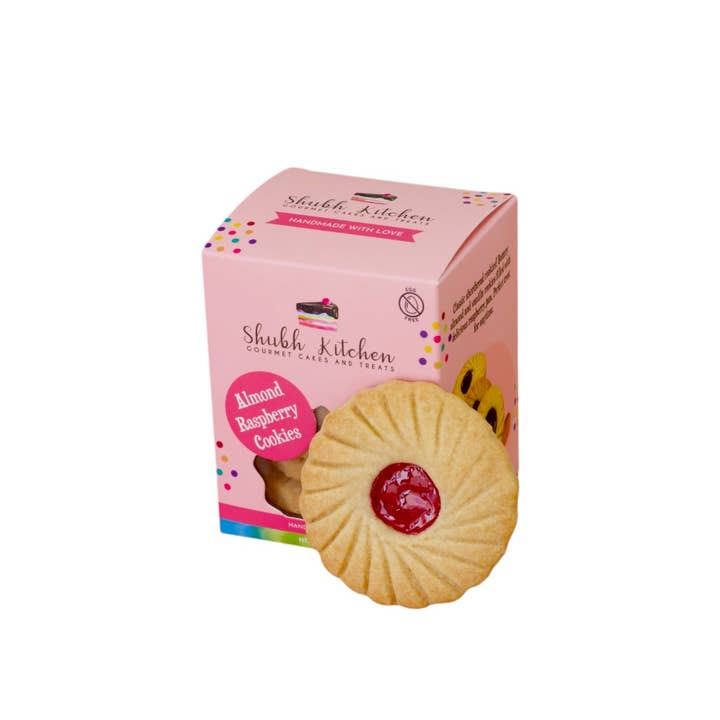 Shubh Kitchen LLC - Wholesale Cookie - Almond Raspberry Cookies1