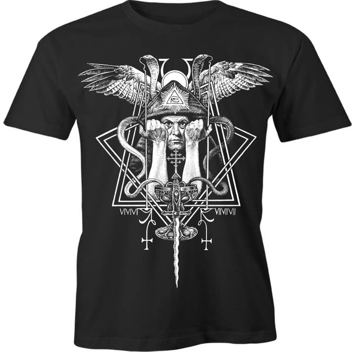 HET SHIRT VAN HET GROTE BEEST voor wholesale door Pallbearer Press