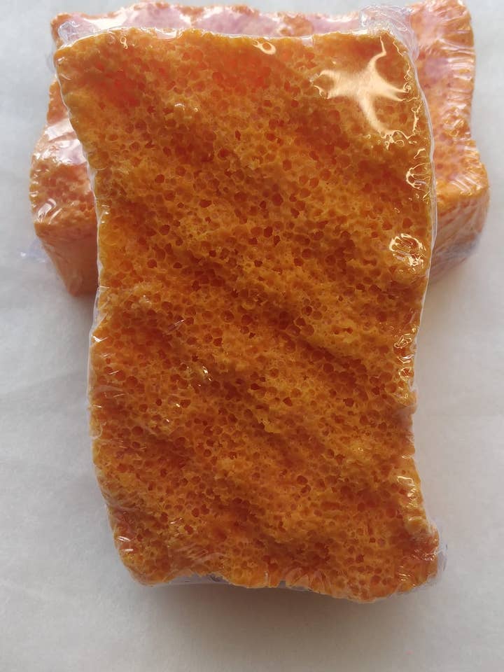 Faranheat Soap infused sponge Shower Sponge Bath sponge for wholesale by Witchy Wednesdays