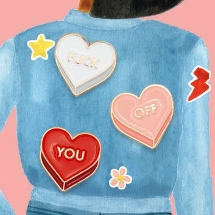 Vete al carajo (3 pines) para venta al por mayor de ALL THE WAYS TO SAY - Europe