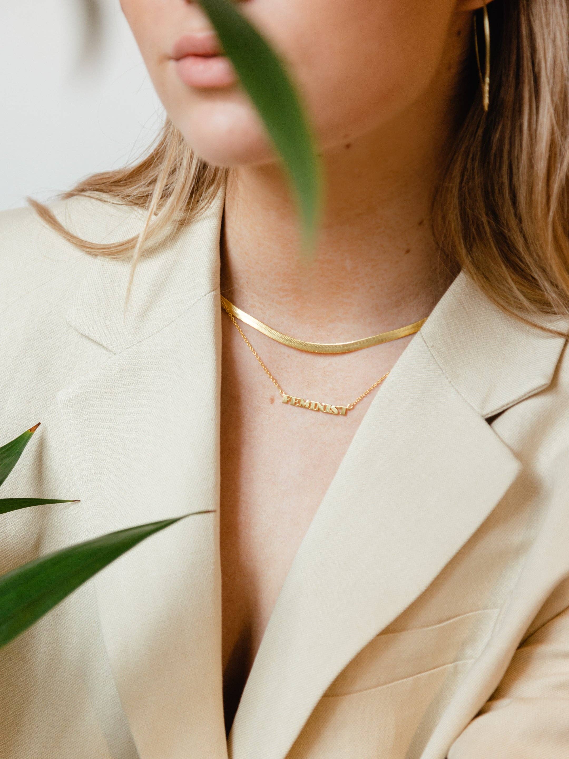 Rover & Kin - Wholesale Pendant/Charm Necklace - FEMINIST Necklace1