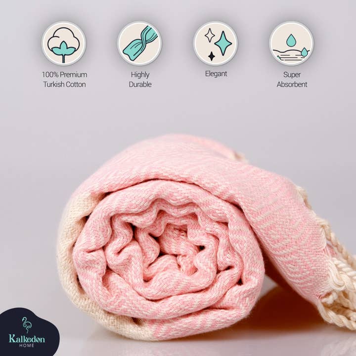 Kalkedon Towels - Wholesale Beach Towel - Turkish Towel | Peshtemal | Sand Resistant Beach Towel