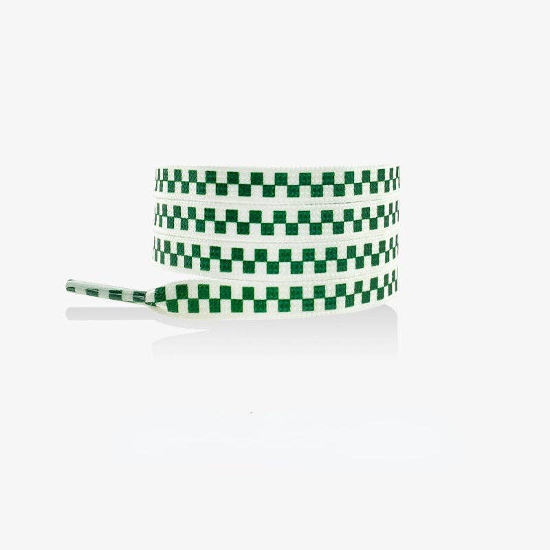 Funkyrel® Atzbranding Limited – wholesale Shoelaces – Unisex – 3D Checkerboard Flat Shoelace - Multi Colors Available2