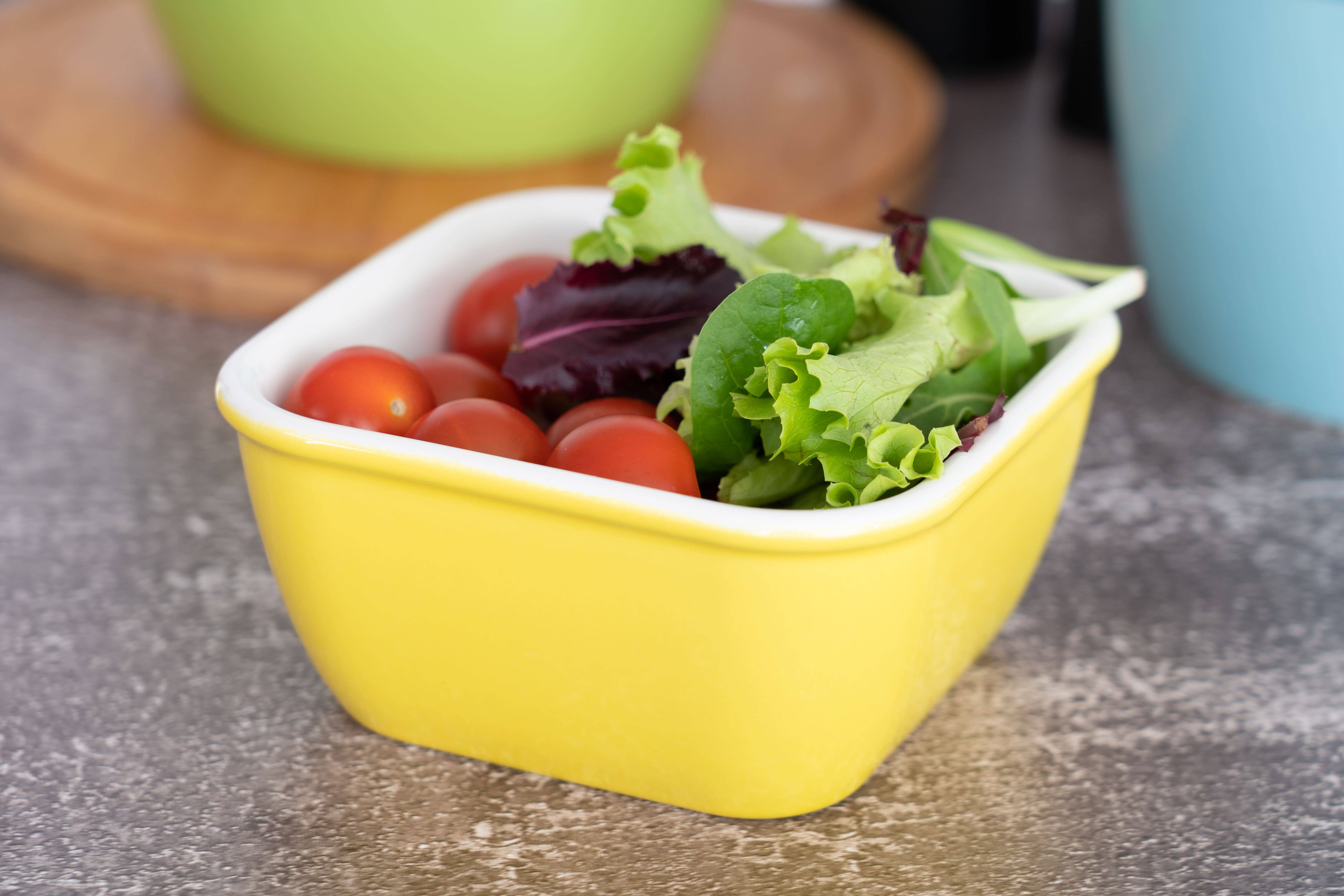 Lätt Home - Wholesale Voedselopslagcontainer - Lätt keramisch luchtdicht bakje 500 ml geel2