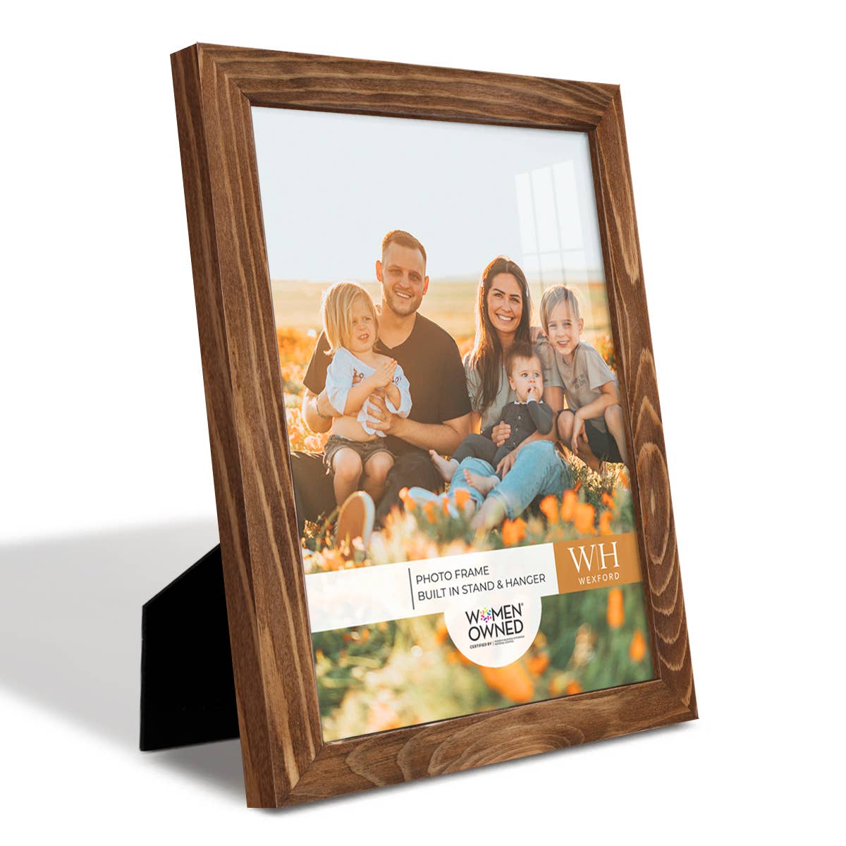 Wexford Home - Wholesale Picture Frame - Photo Frame, Real Wood with Wood Grain, Walnut24