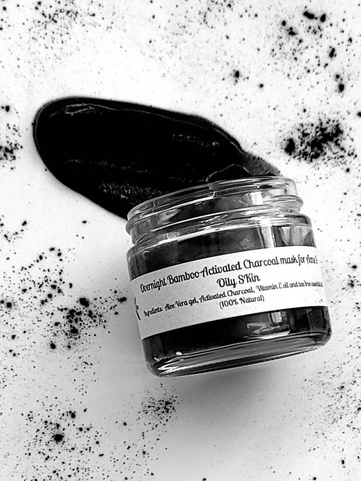 Overnight Healing Facial mask with Activated Charcoal for wholesale by NatureKare