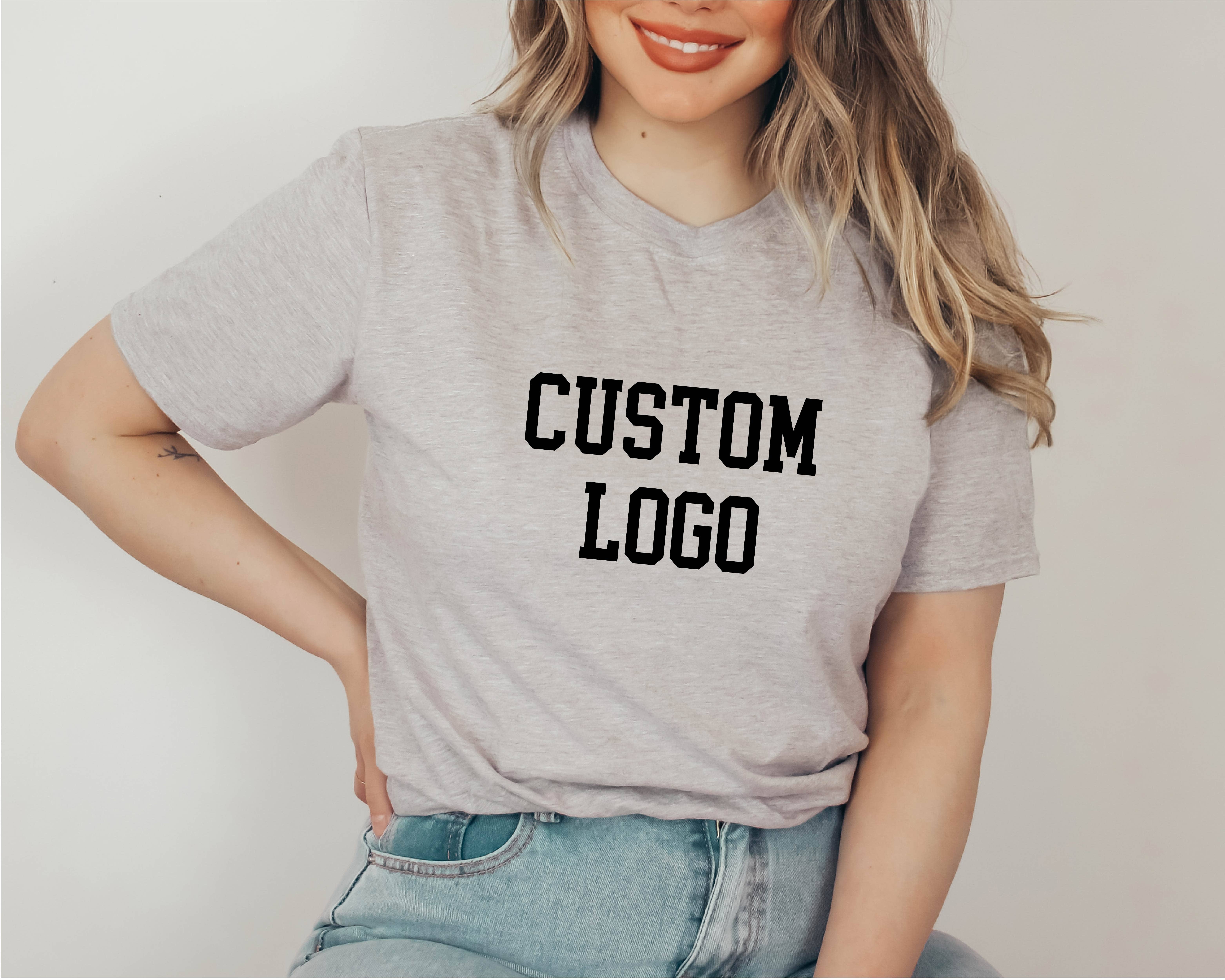 P E T I T R U E – wholesale Screen printed t-shirt – Women′s – Custom Printed Logo Tee Shirt - Custom Text/Artwork Tshirt6