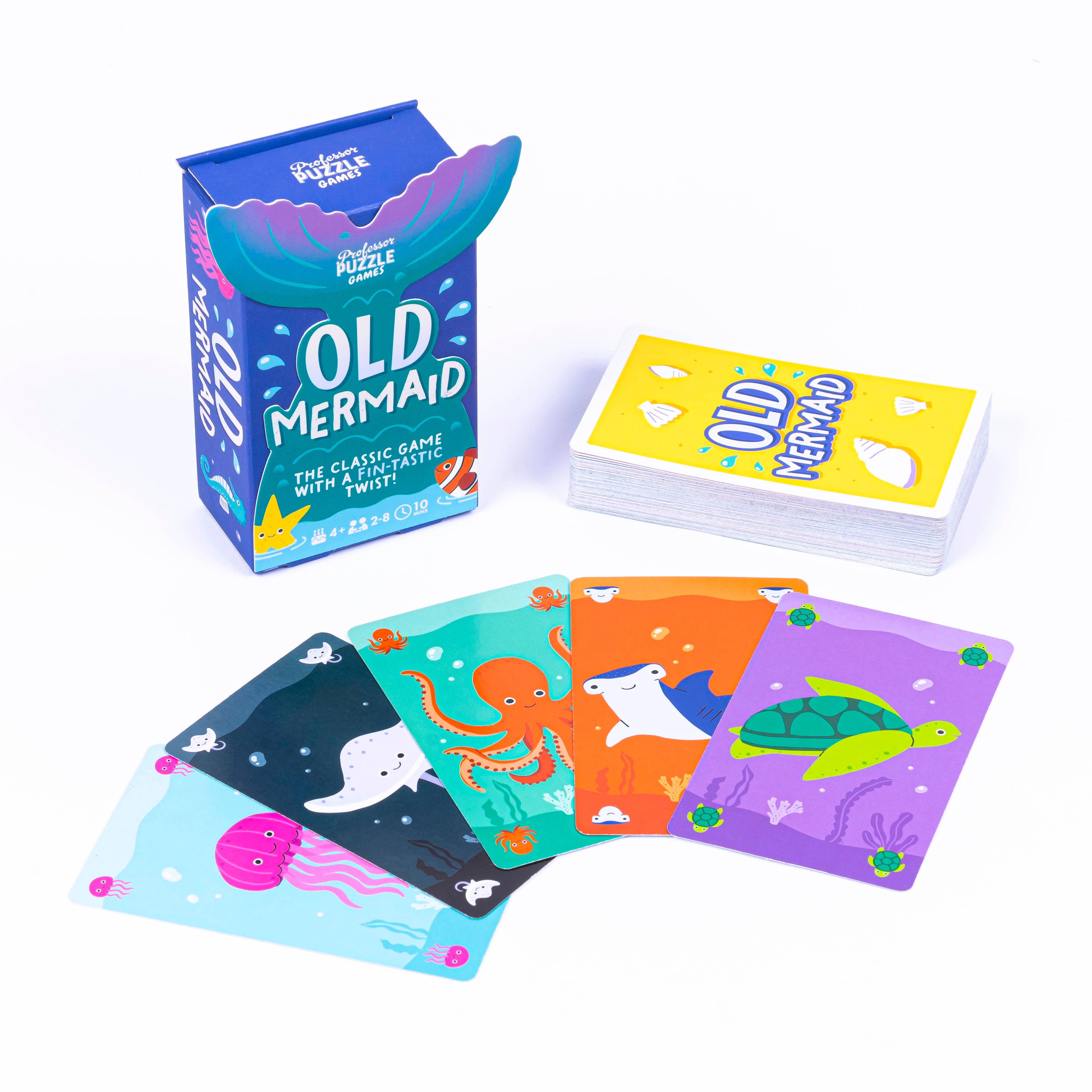 Professor Puzzle USA, Inc. - Wholesale Card Game - Old Mermaid (D.8)3