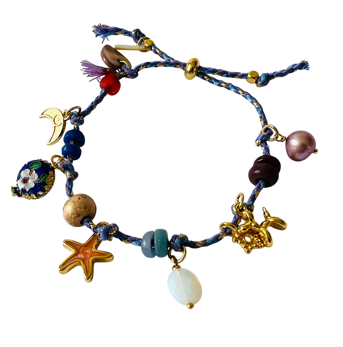 Jazu Jewellery - Wholesale Charm/Dangle Bracelet - Handmade Bohemian Charms Bracelets – Limited Edition4