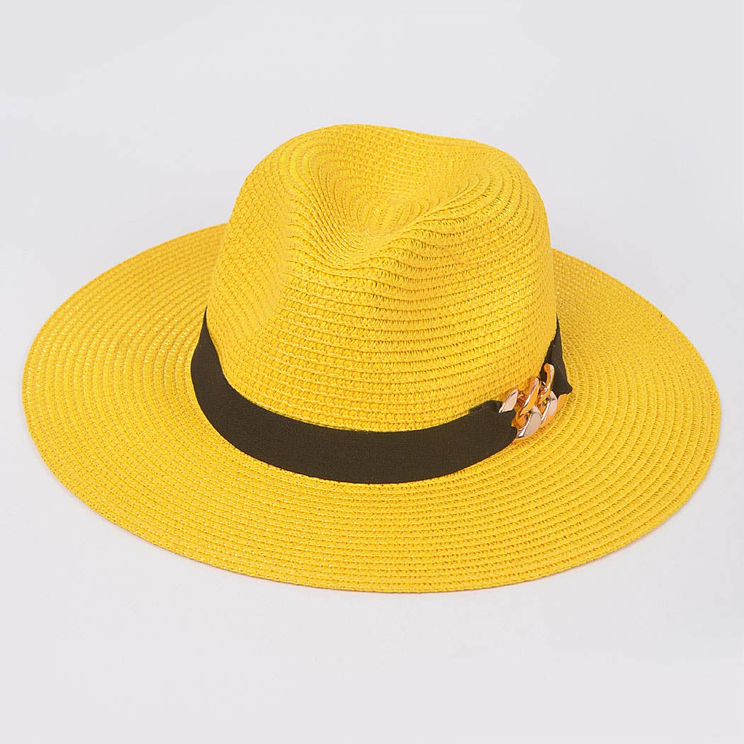 3AM BY H&D ACCESSORIES - Wholesale Straw Hat - Women's - Straw Fedora Hat11