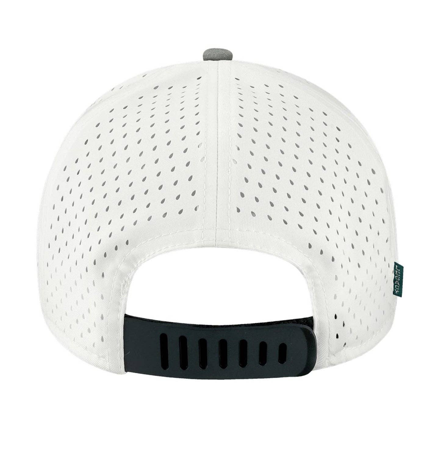 Barnacle Slam Performance Dark Grey White Hat for wholesale on Faire1