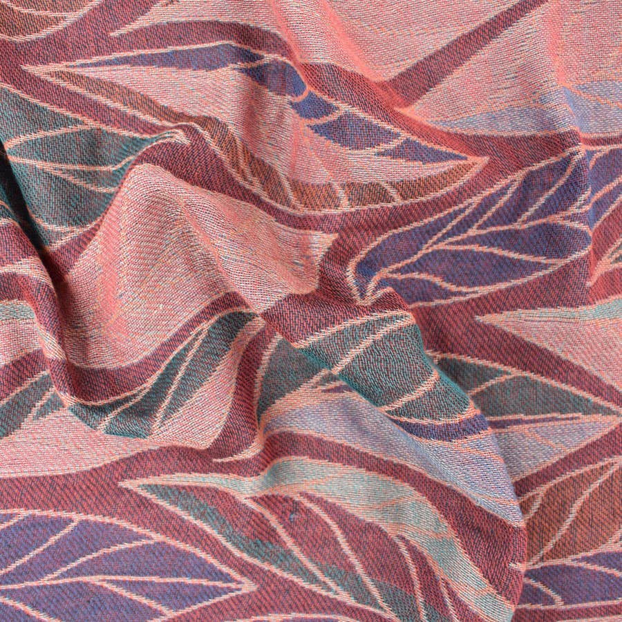 Dupatta Designs - Wholesale Scarf - Women's - Devorah Woven Leaf Scarf4
