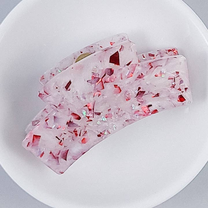 Piccola Molletta in Resina | Peppermint Bark per la vendita all'ingrosso da parte di Love, Steffie Kay