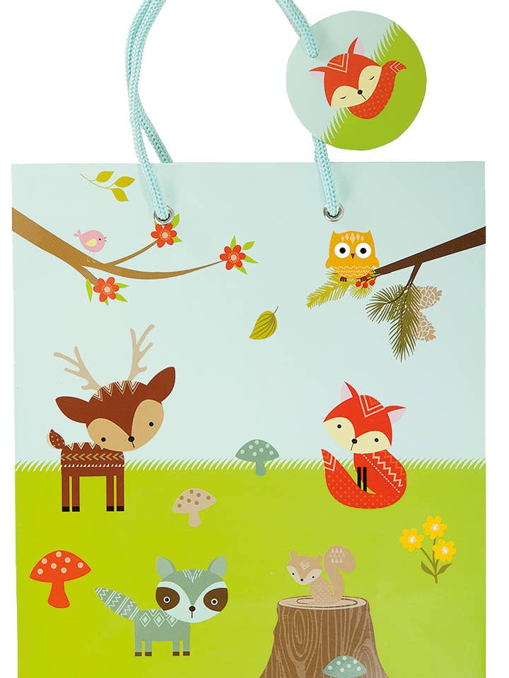 Woodland Friends Gift Bag for wholesale by Peter Pauper Press