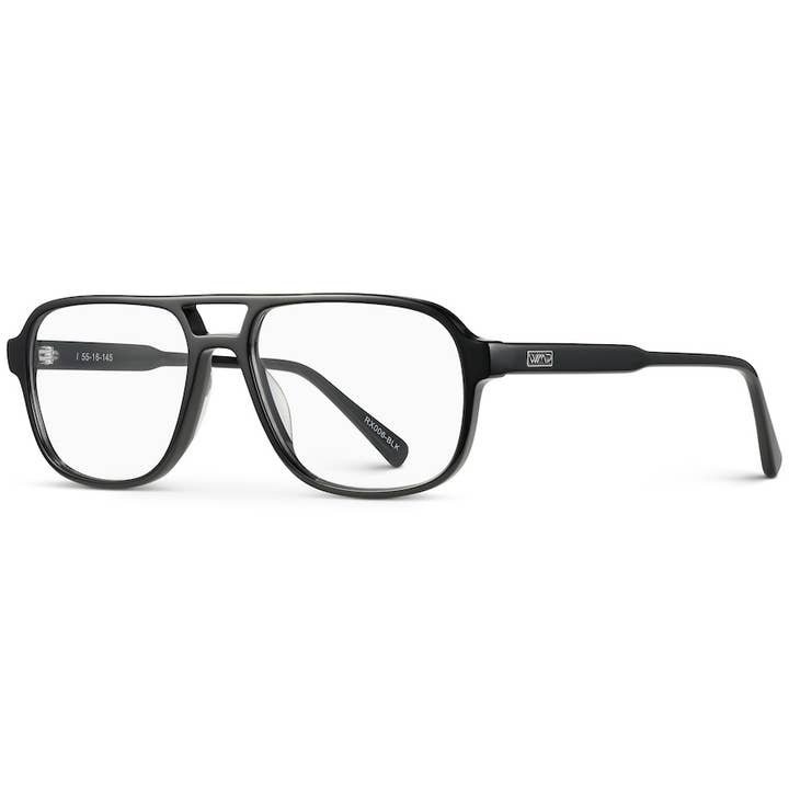 WMP Eyewear - Wholesale Sunglasses - Unisex - Campbell - Aviator Frame Blue Light Blocking Glasses