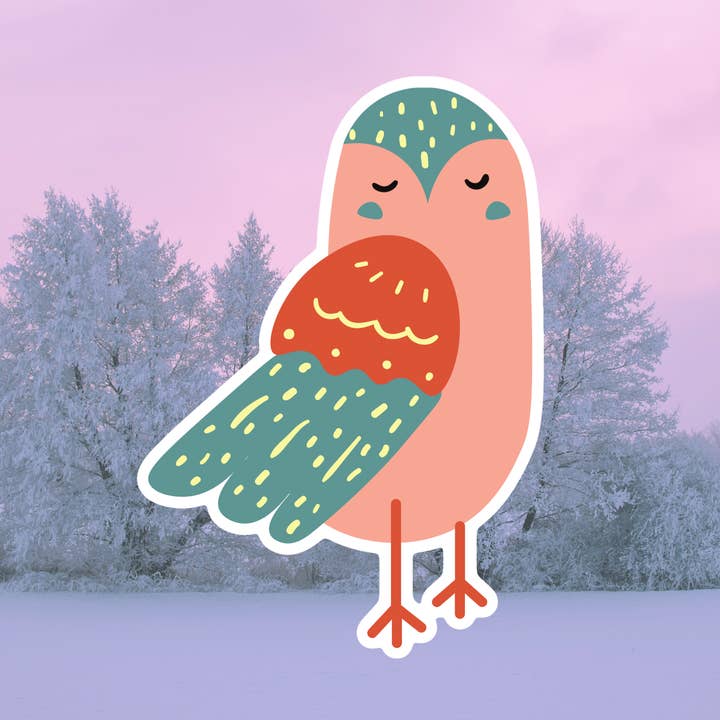 a riley creations – wholesale Sticker – Snowbird Sticker