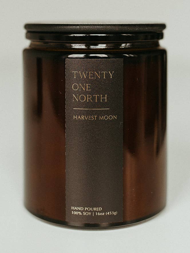 Skördemåne Doftljus för wholesale av Twenty One North Candle co