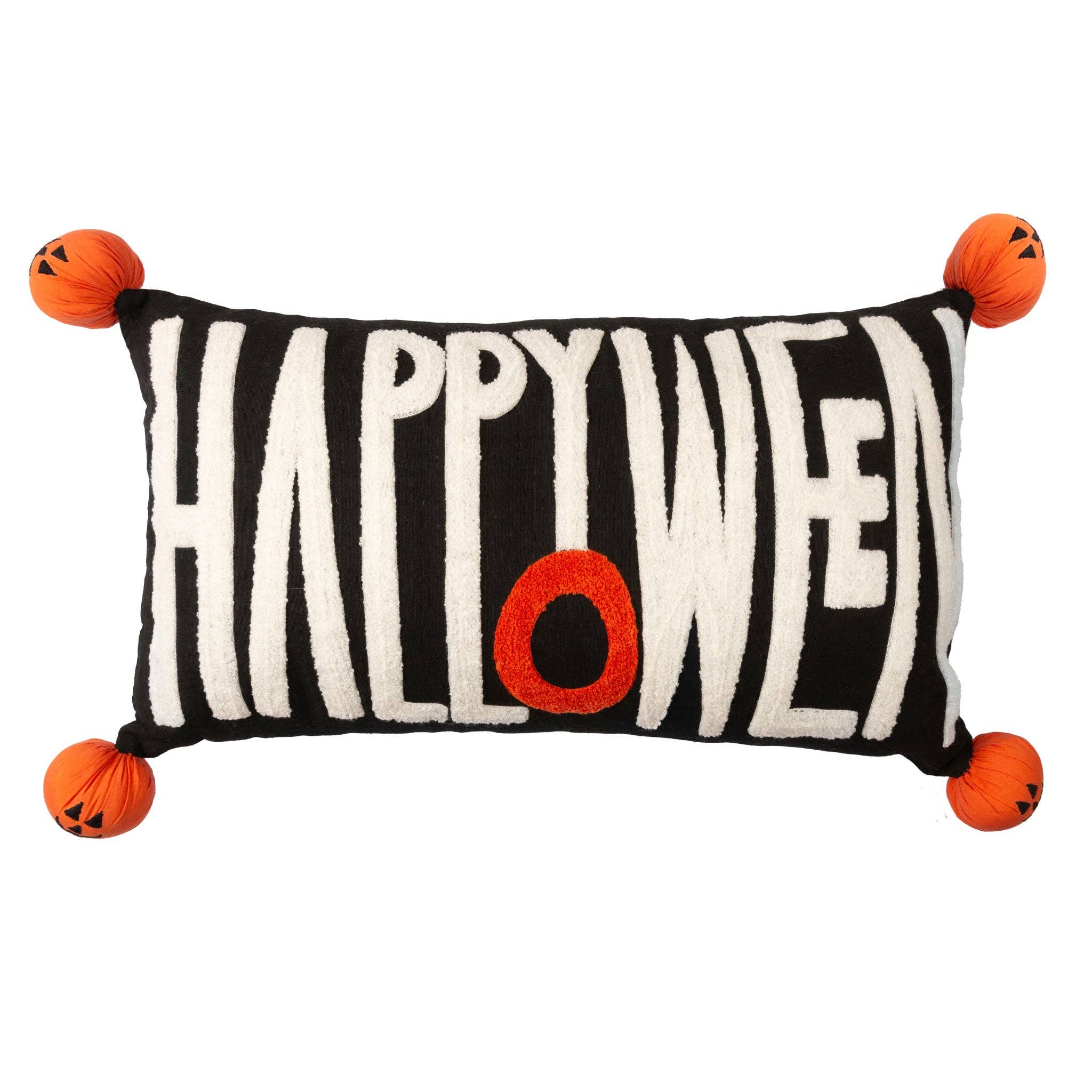 Elsie & Zoey – Großhandel Lendenkissen – Happy Halloween Lendenkissen, bestickt, 12x222