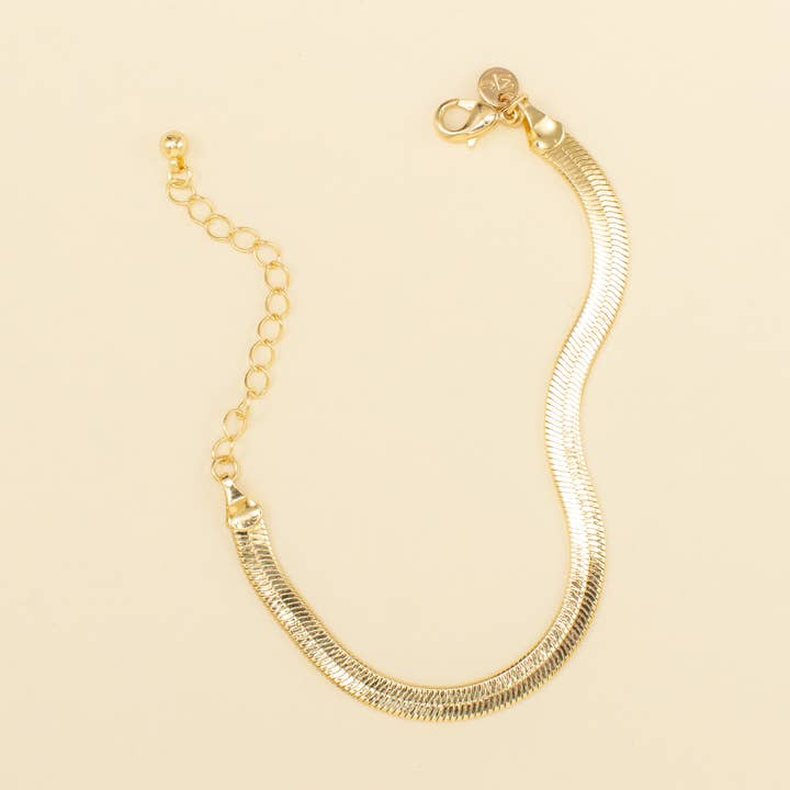 Silver Lake Herringbone Bracelet for wholesale by Jill Michael Jewelry