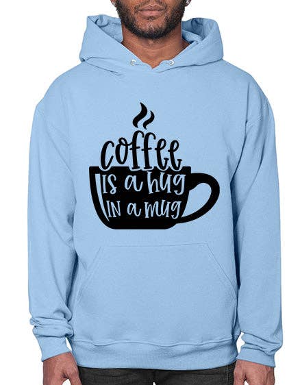 le café est un câlin dans une tasse 798# - café - Sweat à capuche pour la vente par tshirt unlimited
