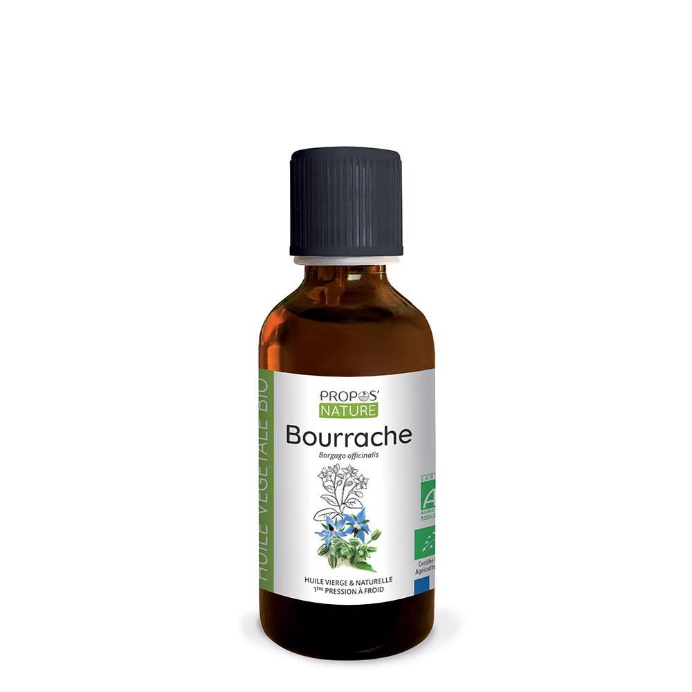 Propos'Nature - Vente Huile pour le bain/corps - Huile Vegetale Bourrache Bio 50ml,100ml1
