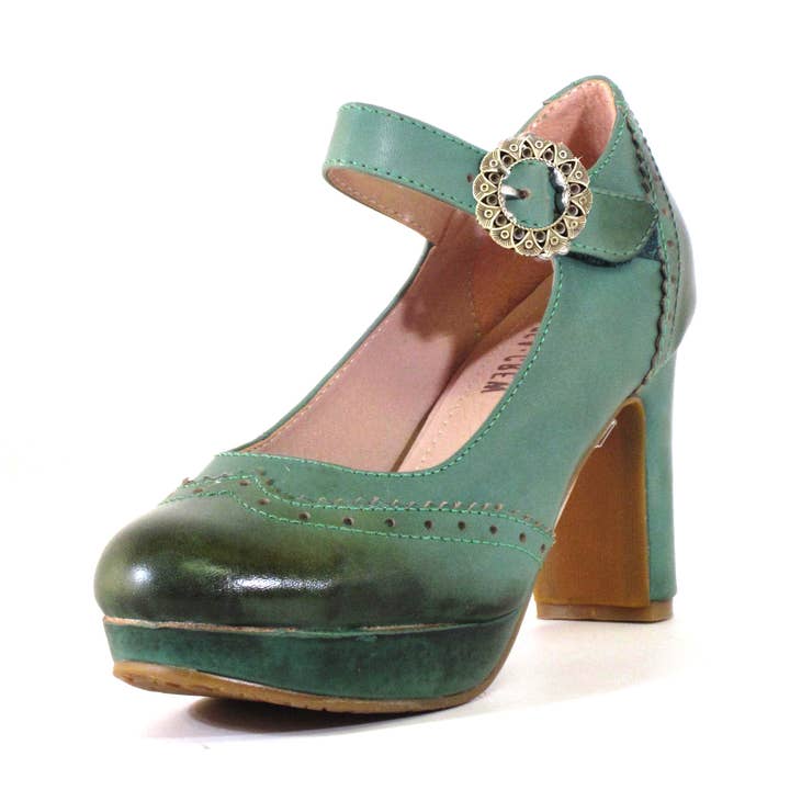 Dossier Leather MaryJane Pump for wholesale by Chelsea Crew