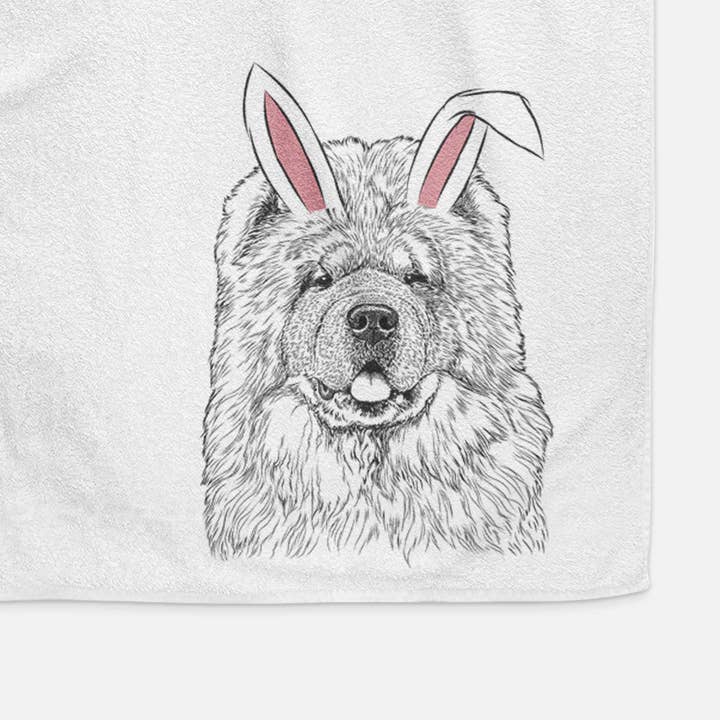 Inkopious - Wholesale Hand Towel - Baloo the Chow Chow Hand Towel8