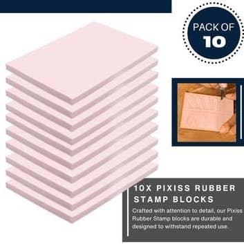 Pixiss - Wholesale Rubber/decorative stamp - Rubber Stamp Pads (10 Pack) by Pixiss - Printmaking Supplies2