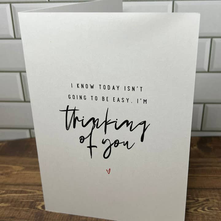 Sé que hoy no va a ser fácil para venta al por mayor de TipsyCards