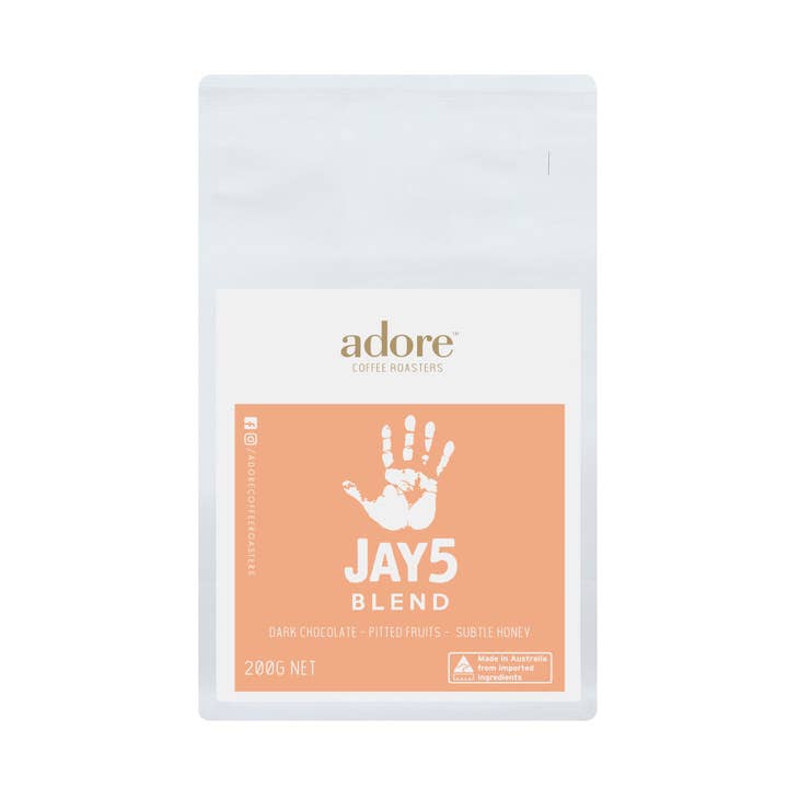 Adore Coffee J5 Ground 200g for wholesale by Adore Tea