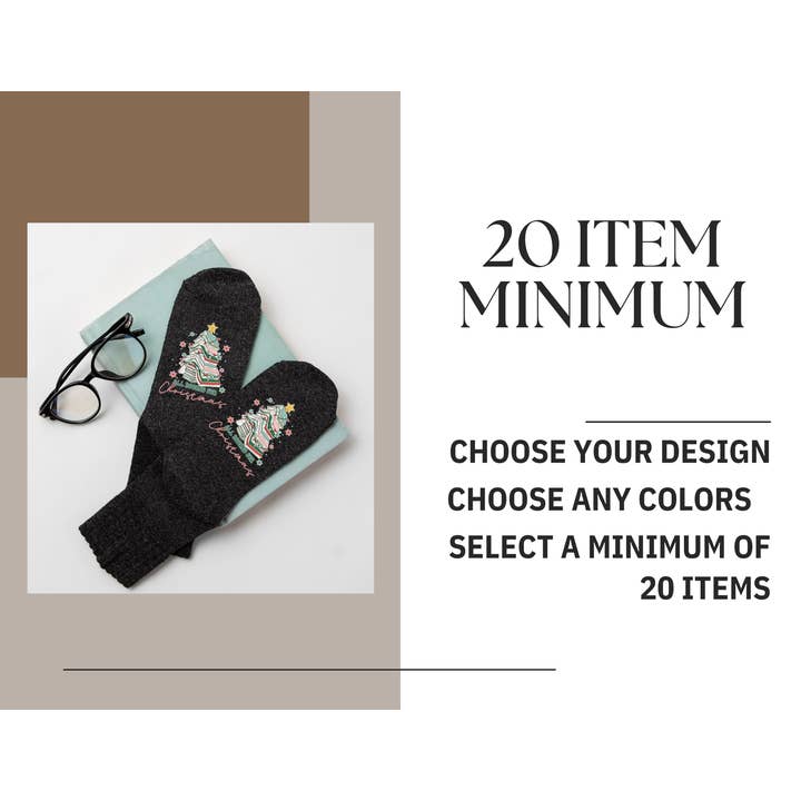 The Obstinate Octopus - Wholesale Socks - Women's - Custom Socks for Women- 20 item minimum. See Details8