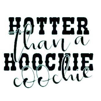 T-shirt Hoochie Coochie più sexy di Thana per la vendita all'ingrosso da parte di Ink'd Worx by Design