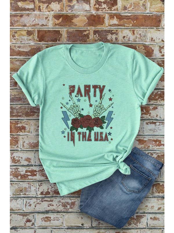 Top Avenue - Wholesale Screen Printed T-Shirt - Women's - Unisex Round Neck Short Sleeve T-Shirt3