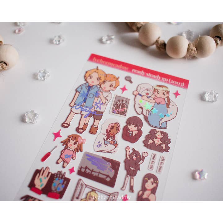 Lycheemeadow - Wholesale Sticker - FMA 2003 Holographic Sticker Sheet5