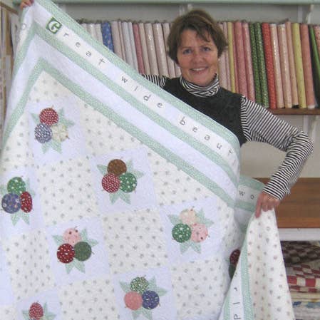 "Great Wide Wonderful World" Quilt Pattern for wholesale by Susan Branch Studios