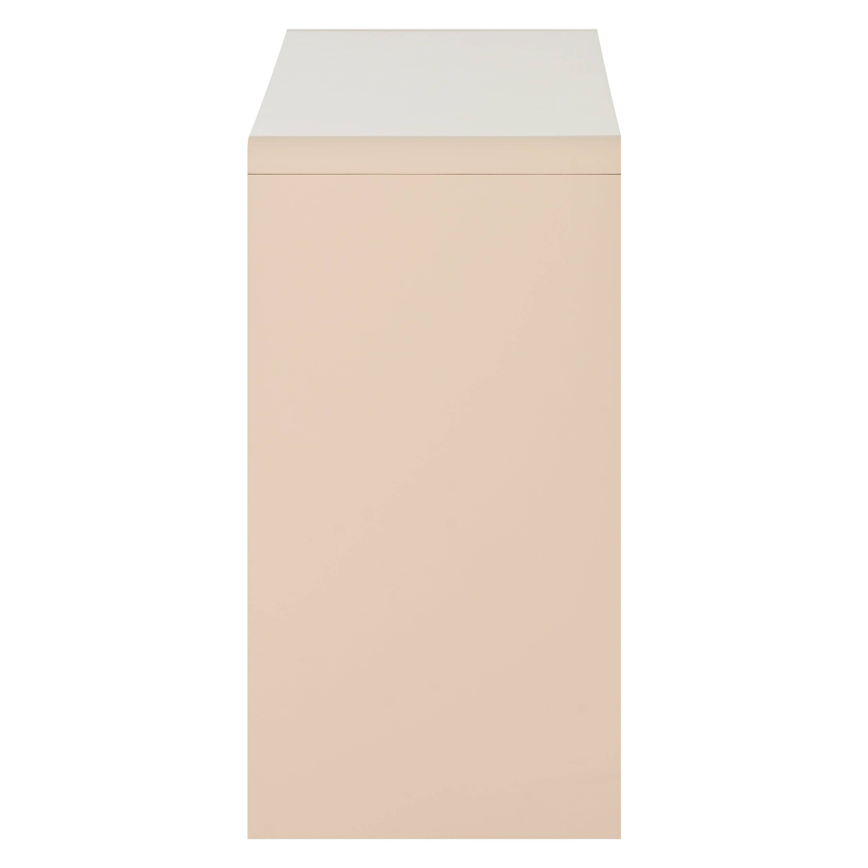 Urban Meuble - Wholesale Cabinet - Wood-effect sideboard with 4 doors, grooved patterns, rounded edges MINERAL16