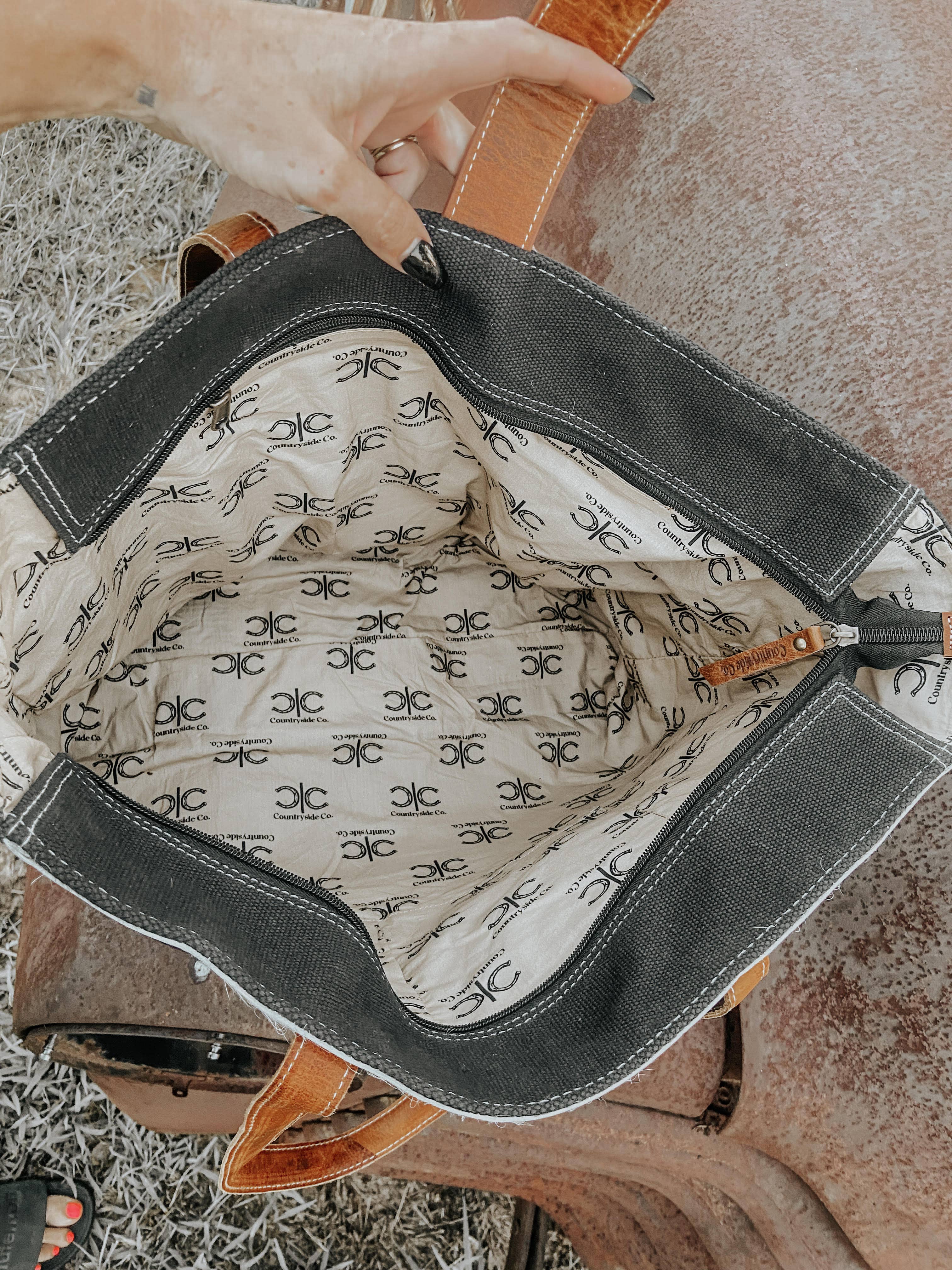 Texas Western Cowhide Bags and More - Wholesale Tote Bag - Women's - Darby Carry All Bag, Overnight bag, Computer Bag Weekender4