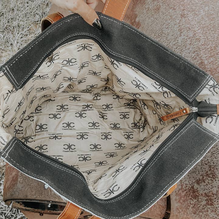 Texas Western Cowhide Bags and More – Sacola - Mulher por atacado – Mala Darby Carry All, Mala de Fim de Semana, Mala para Computador Weekender4