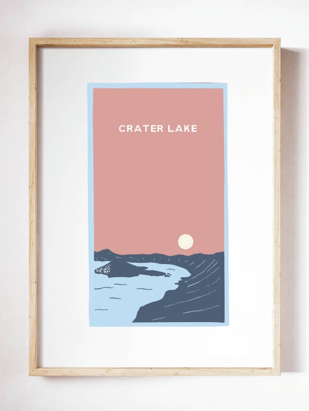 Parc national du lac Crater pour la vente par Daley Kaye Studio