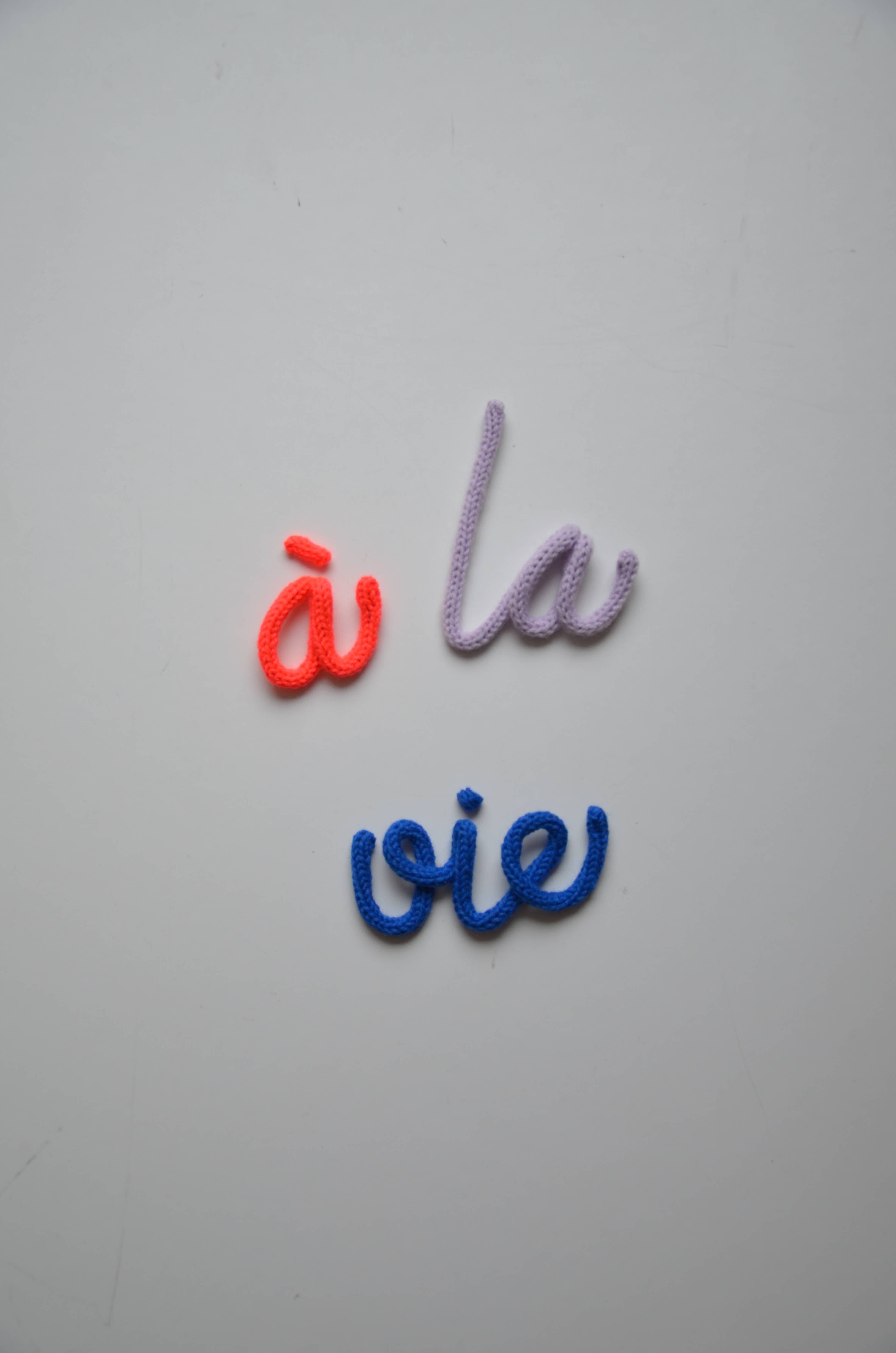 Charlie&June - Vente Décoration murale - Décoration Murale " À la vie"1