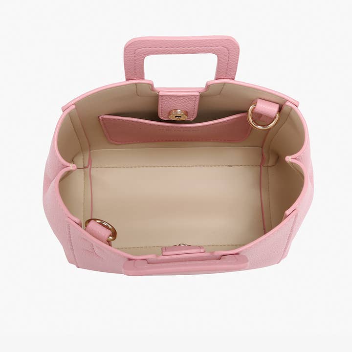 Jen & Co. - Wholesale Satchel - Women's - M2719 Janie Mini Satchel/Crossbody w/ Square Handle5