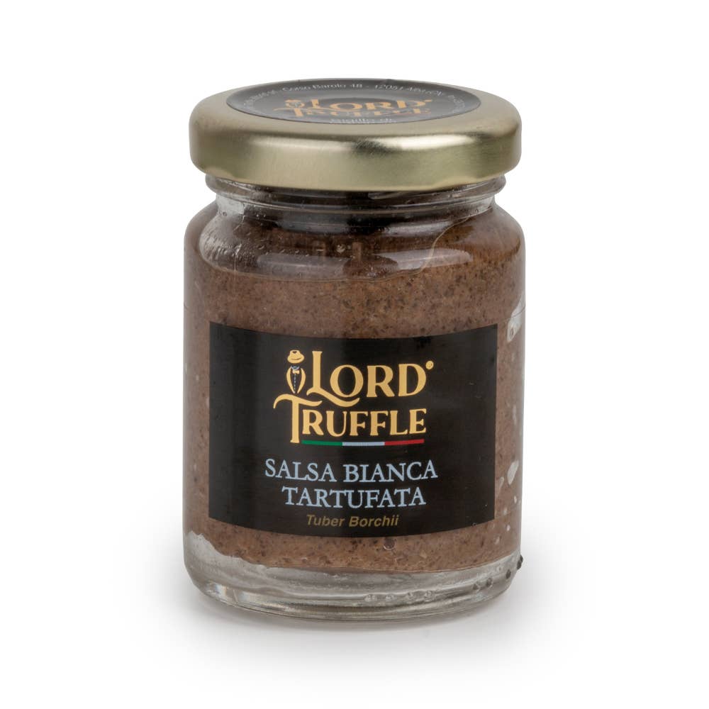 LORD TRUFFLE - Wholesale Sauce - Bianchetto Truffle Sauce and Italian Mushroom Cream 80g