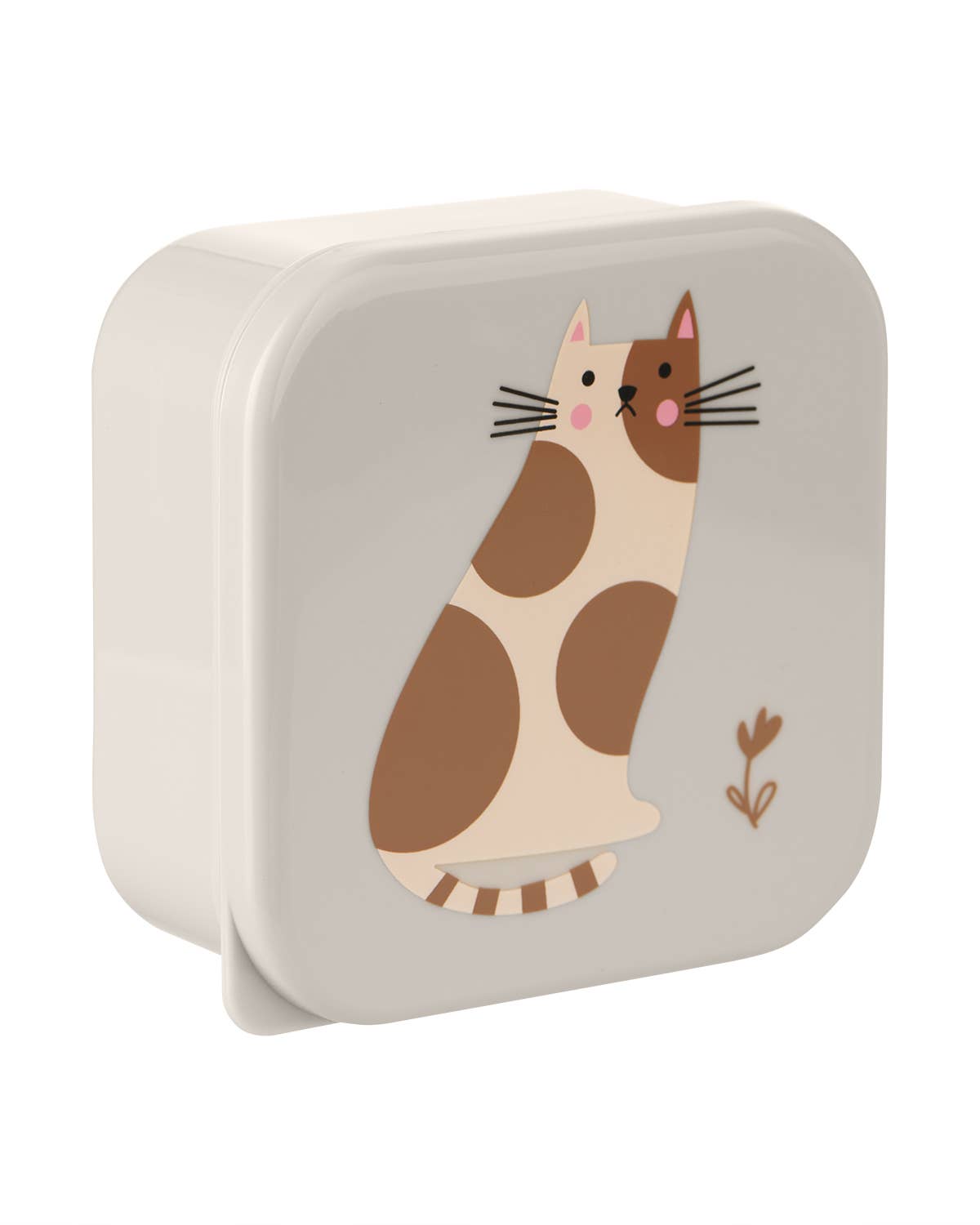 Kika Group Ltd. - Wholesale Lunch Bag/Box - Kids - PP Lunch Boxes 4pcs Kitty Cat Grey3