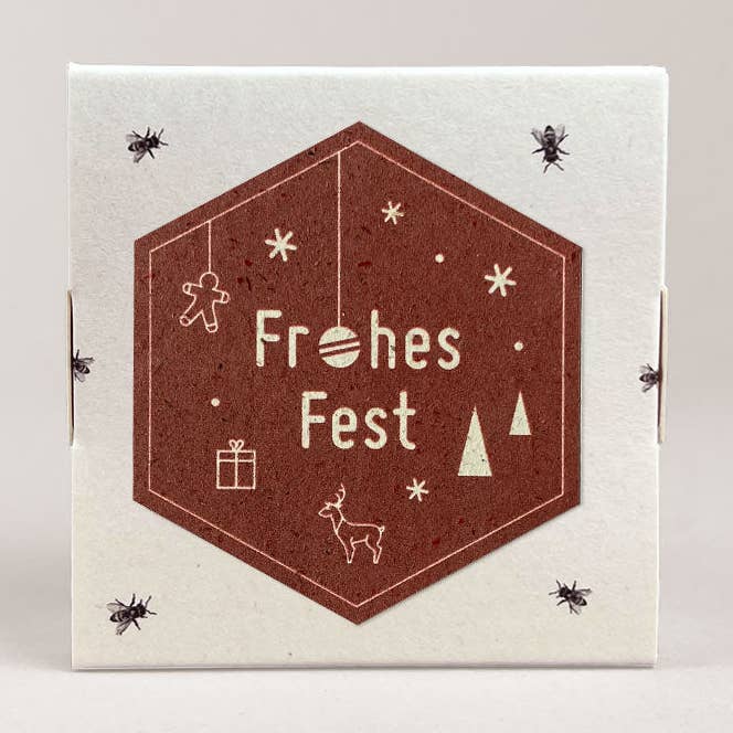 Honey Pralines - Happy Holidays / 4-pack for wholesale by herr biene GmbH