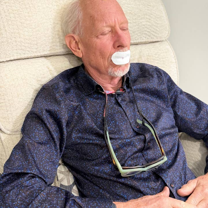 My Flexy – wholesale Sleep/eye mask – Mouth Tape - (White Oval)7