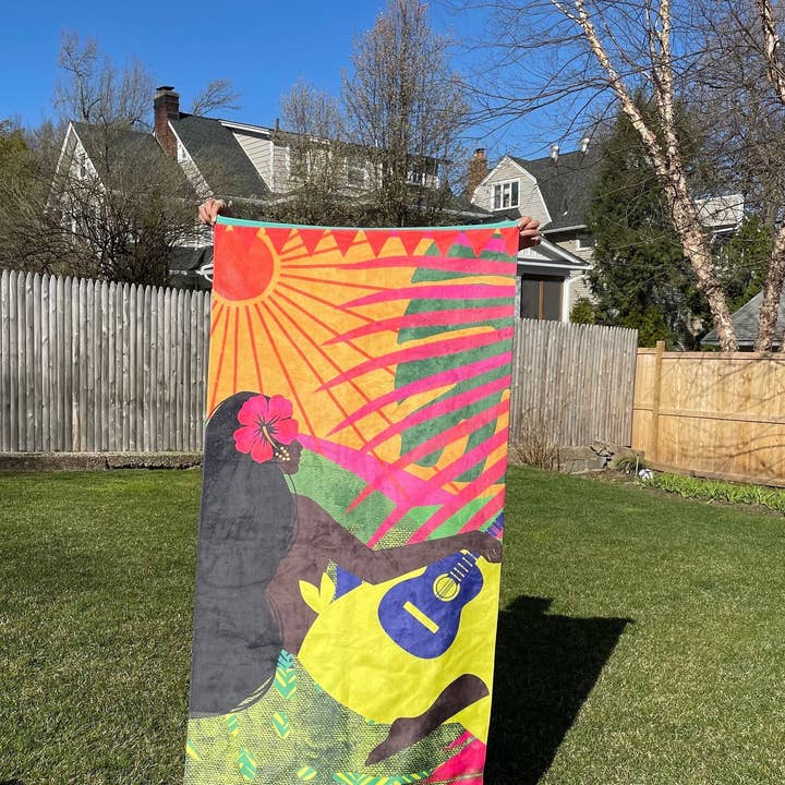 Brooklyndolly - Wholesale Beach Towel - In The Beginning Beach Towel0