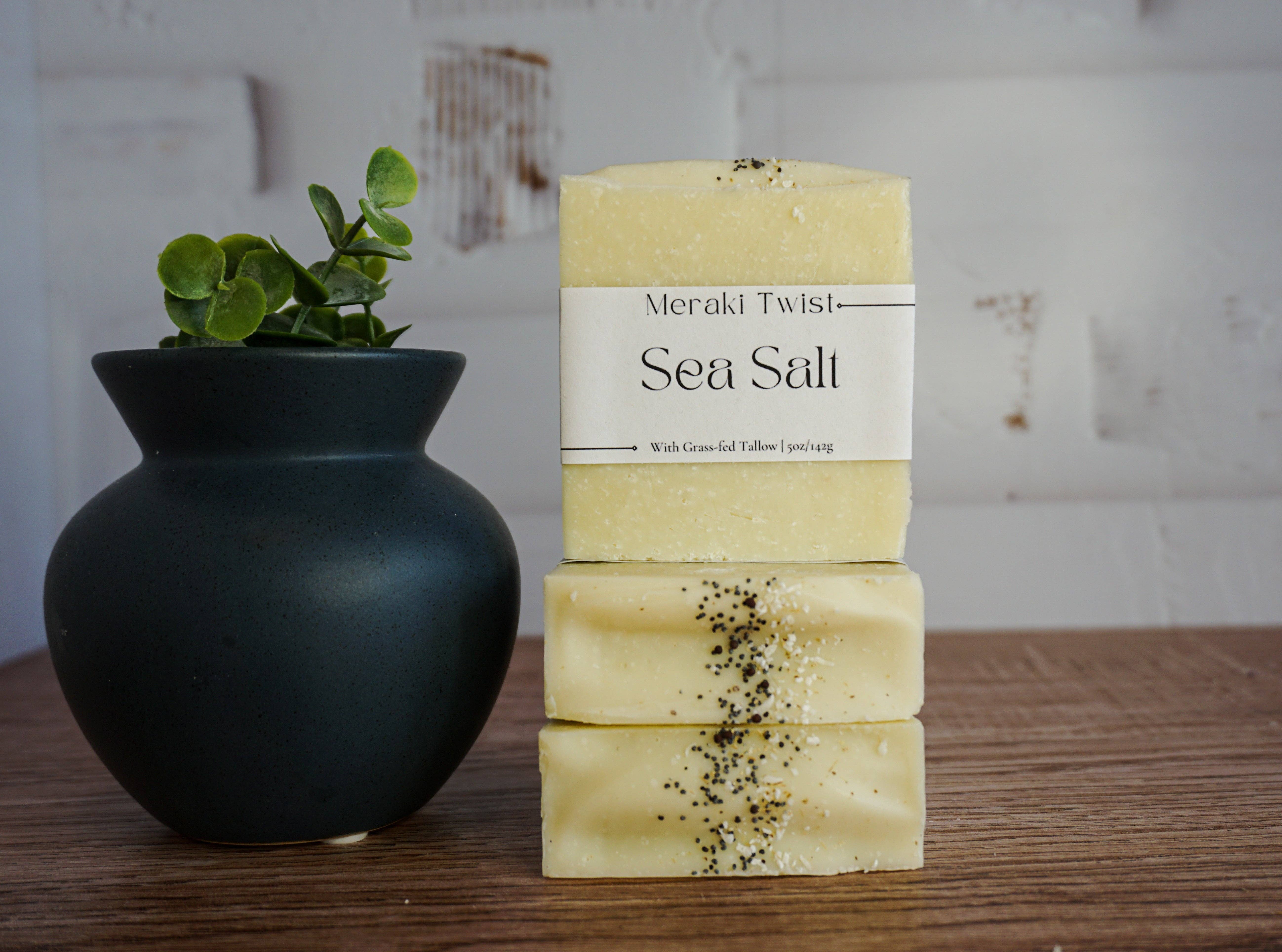 Meraki Twist - Wholesale Bar Soap - Sea Salt