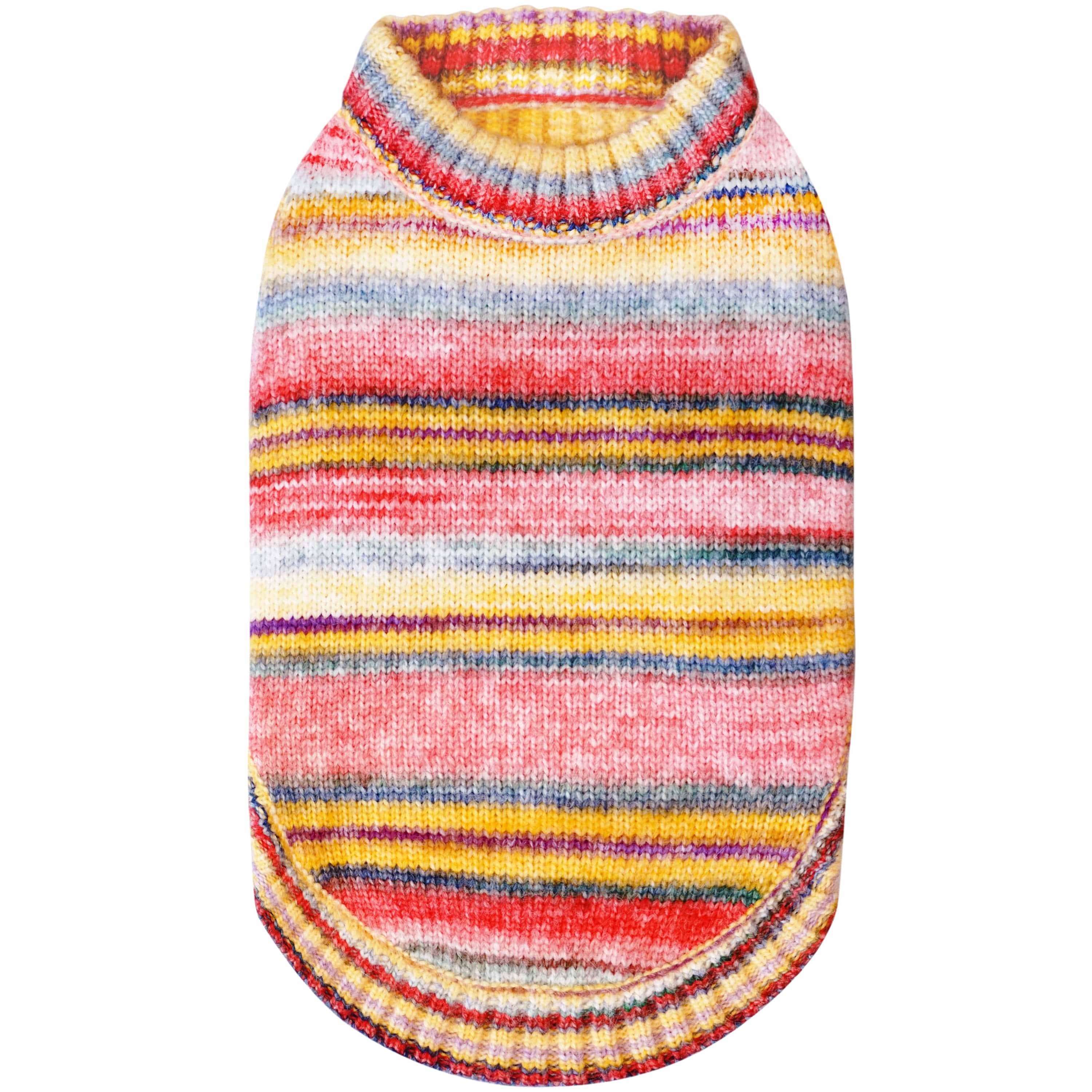 Blueberry Pet - Vendita all'ingrosso Maglione - Cani - Maglione girocollo in filato sfumato morbido e accogliente, lavorato a maglia su misura e tinto7