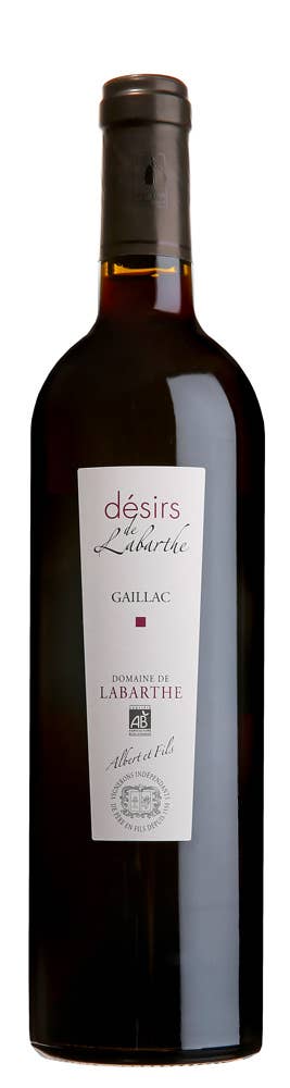 Domaine de Labarthe - Vente Vin rouge - Désirs - Gaillac Rouge AOC Bio - Domaine de Labarthe0