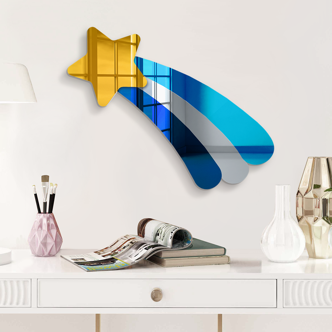 4ArtWorks – wholesale Wall mirror – Shooting Star | Acrylic Art | Wall Mirror3